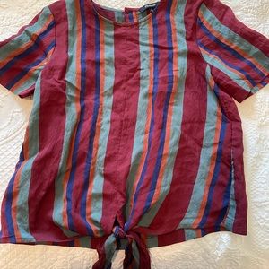 Madewell striped top